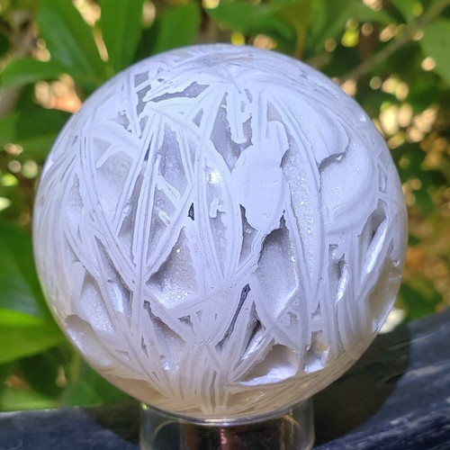 White lace mexican agate - 2.5",