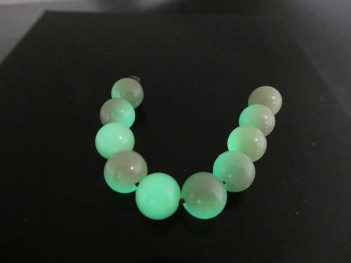Green phosphorescent glow - phosphorescent, in